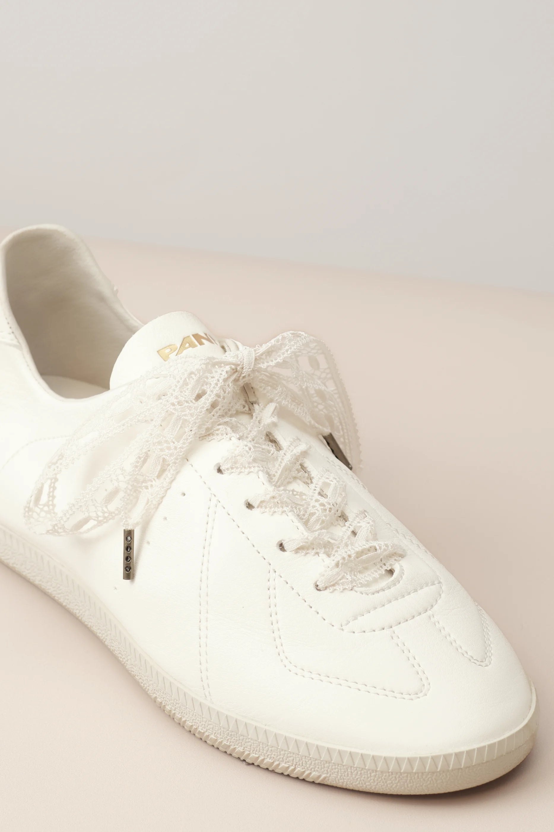 Senkels Cream Crochet Shoelaces