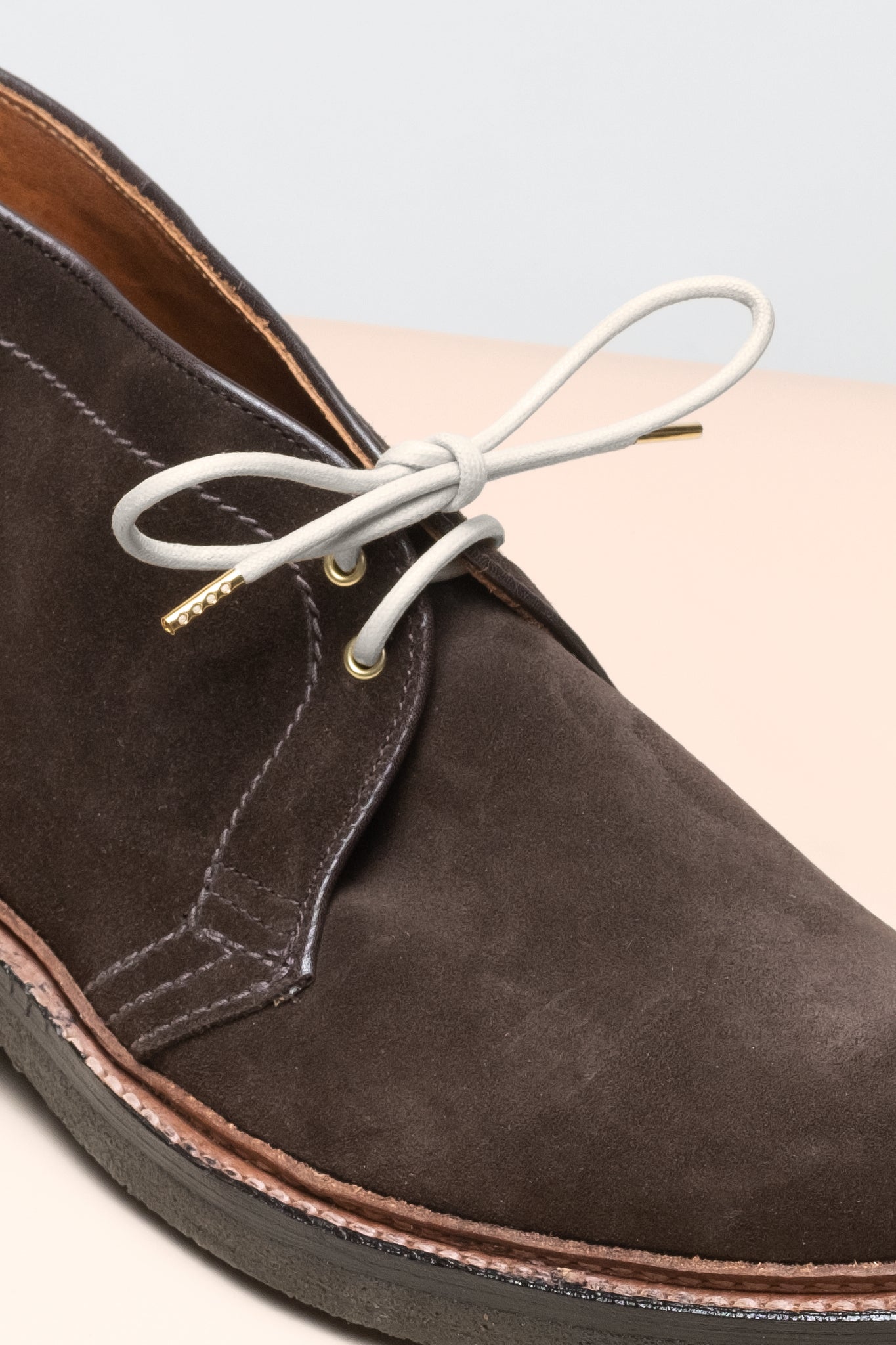 Lacci cerati rotondi da 4 mm, colore grigio nichel