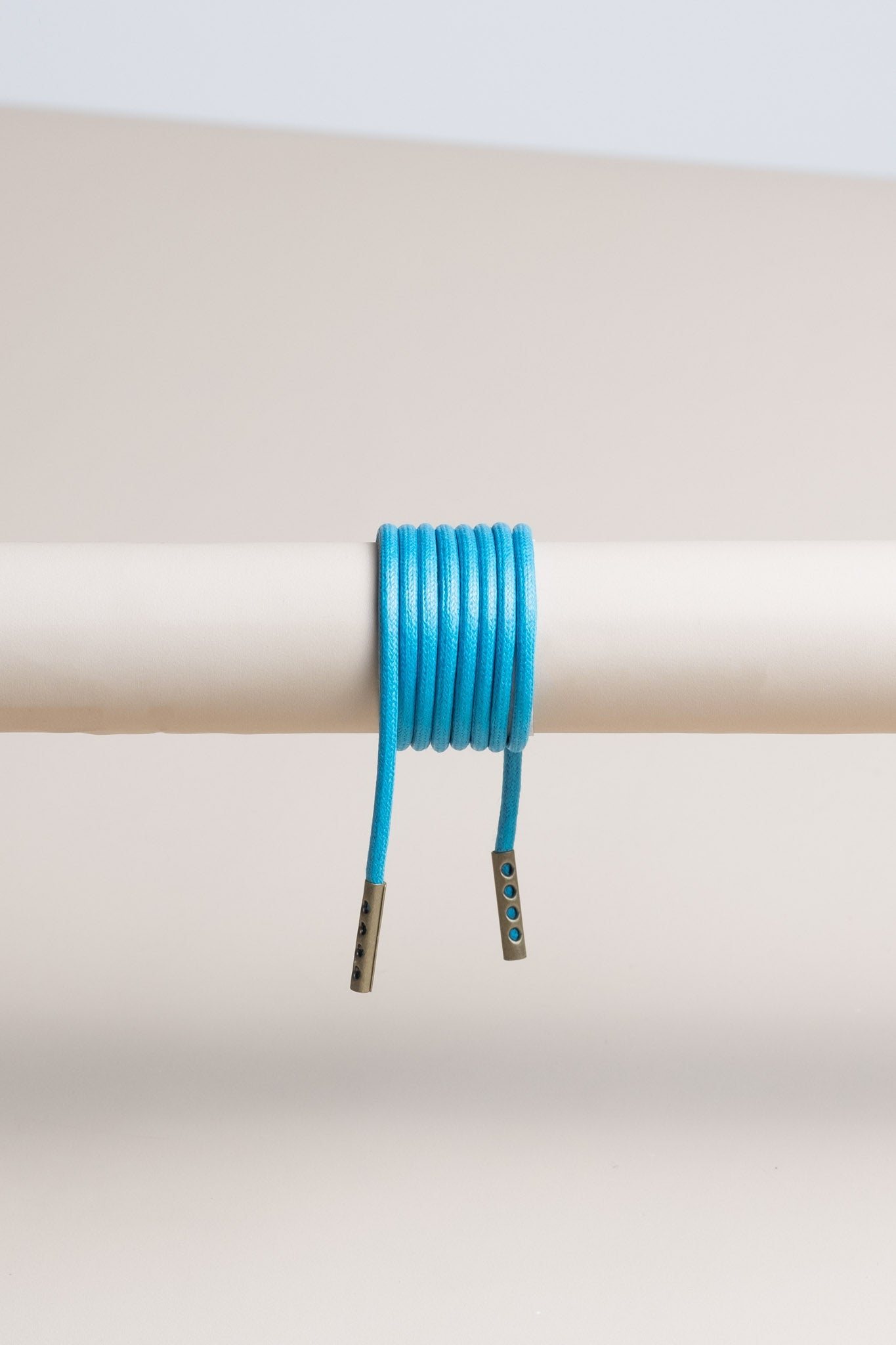 Petrol Blue - Round Waxed Shoelaces | Senkels