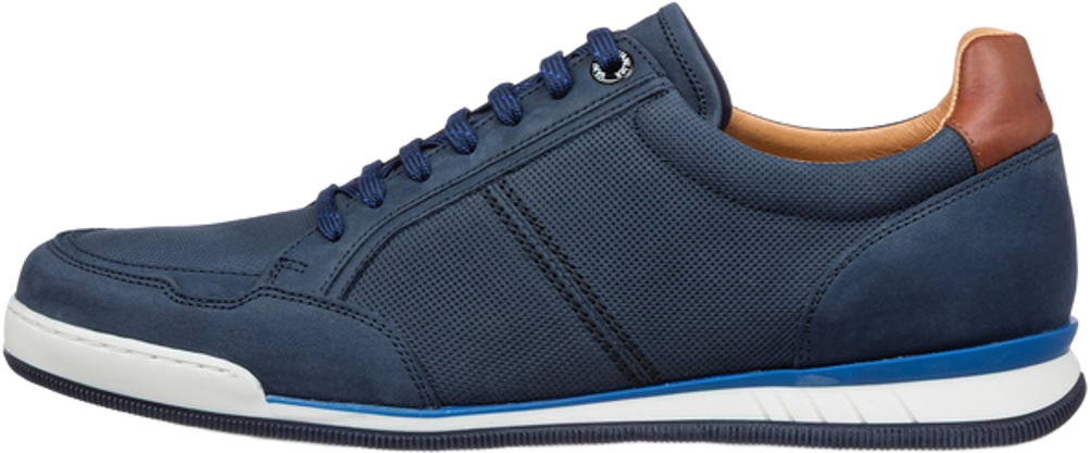 Find the right lacci for Vanlier Blu Marino blauw nubuck Magnus sneaker at Senkels