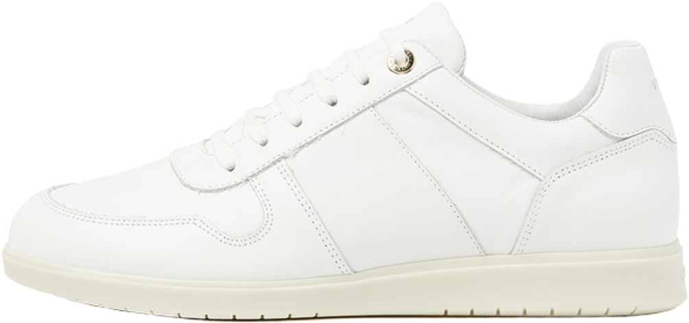 Find the right lacci for Vanlier Wit gladleren Mercato sneaker at Senkels