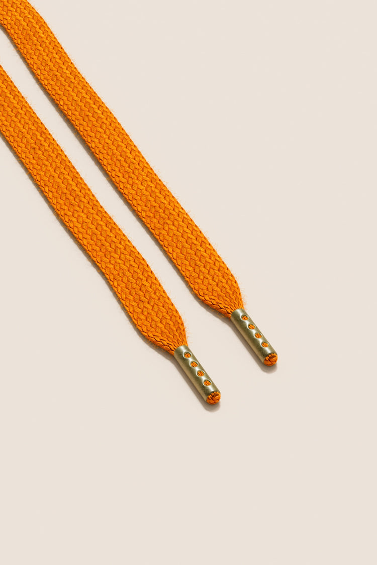 Senkels Buckthorn Sneaker Shoelaces with Brass Aglets