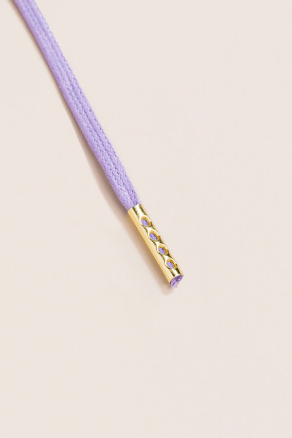 Lilac - Round Waxed Shoelaces | Senkels